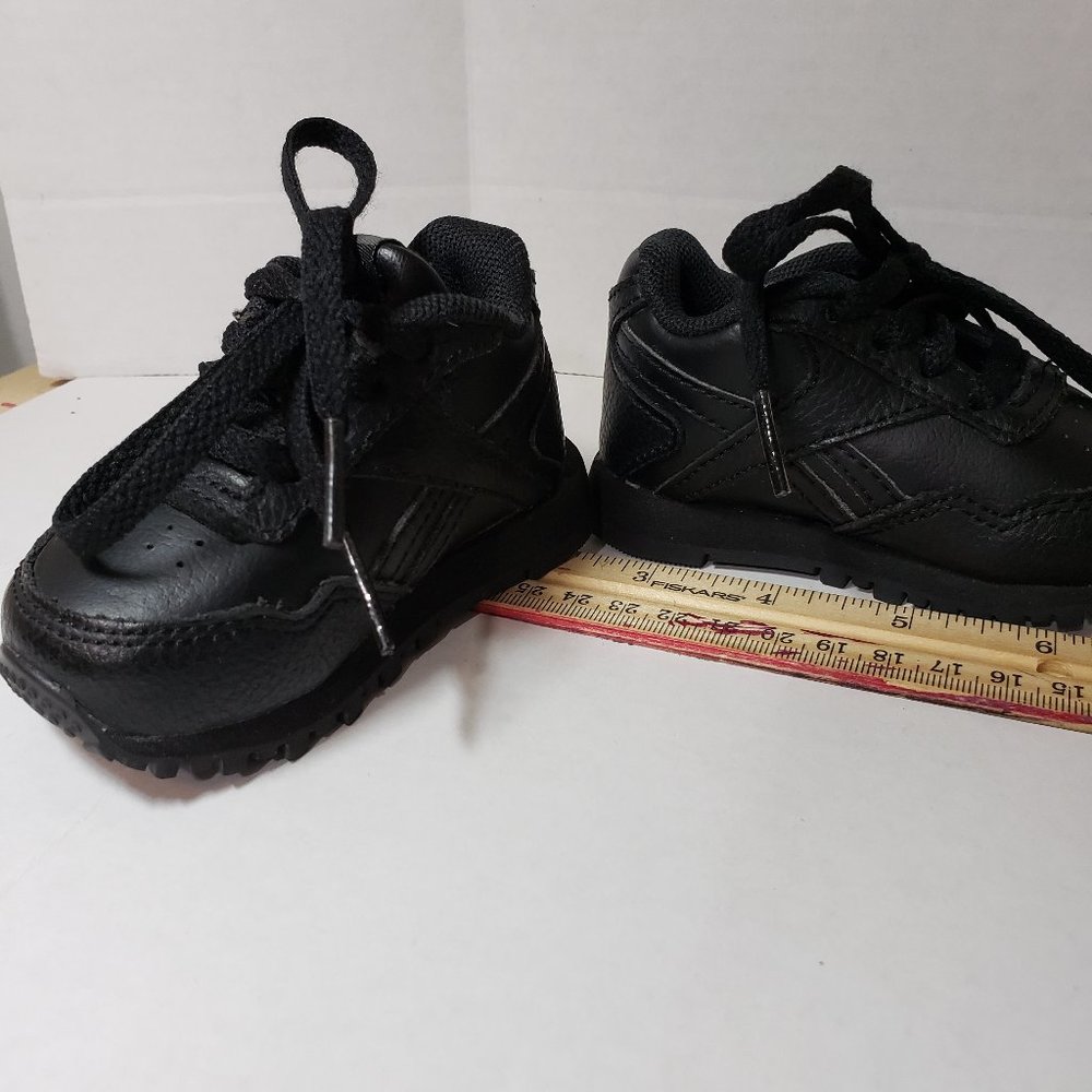 Reebok Black Baby Walker Shoes